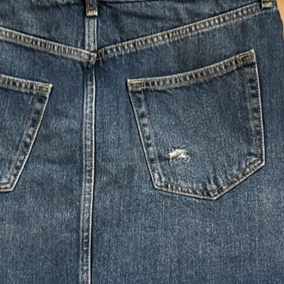 We The Free Denim Mini Skirt Women 30 – OB826306 Distressed Button Fly        
F - Picture 11 of 14